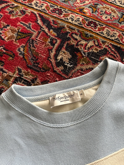 00's YSL Stripe Crewneck Sweatshirt (M)