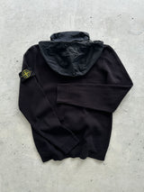 SS/18 Stone Island Nylon Hood Zip Up Jumper (S)