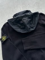 SS/18 Stone Island Nylon Hood Zip Up Jumper (S)
