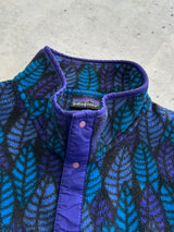 Patagonia Patterned leaf / spear Pullover Fleece (L)
