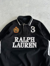 Ralph Lauren Heavyweight Spell Out Rugby Shirt (XXL)