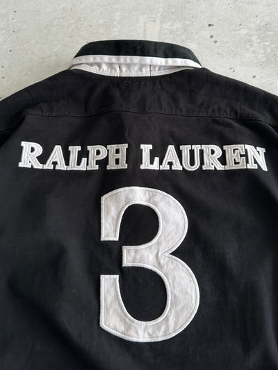 Ralph Lauren Heavyweight Spell Out Rugby Shirt (XXL)
