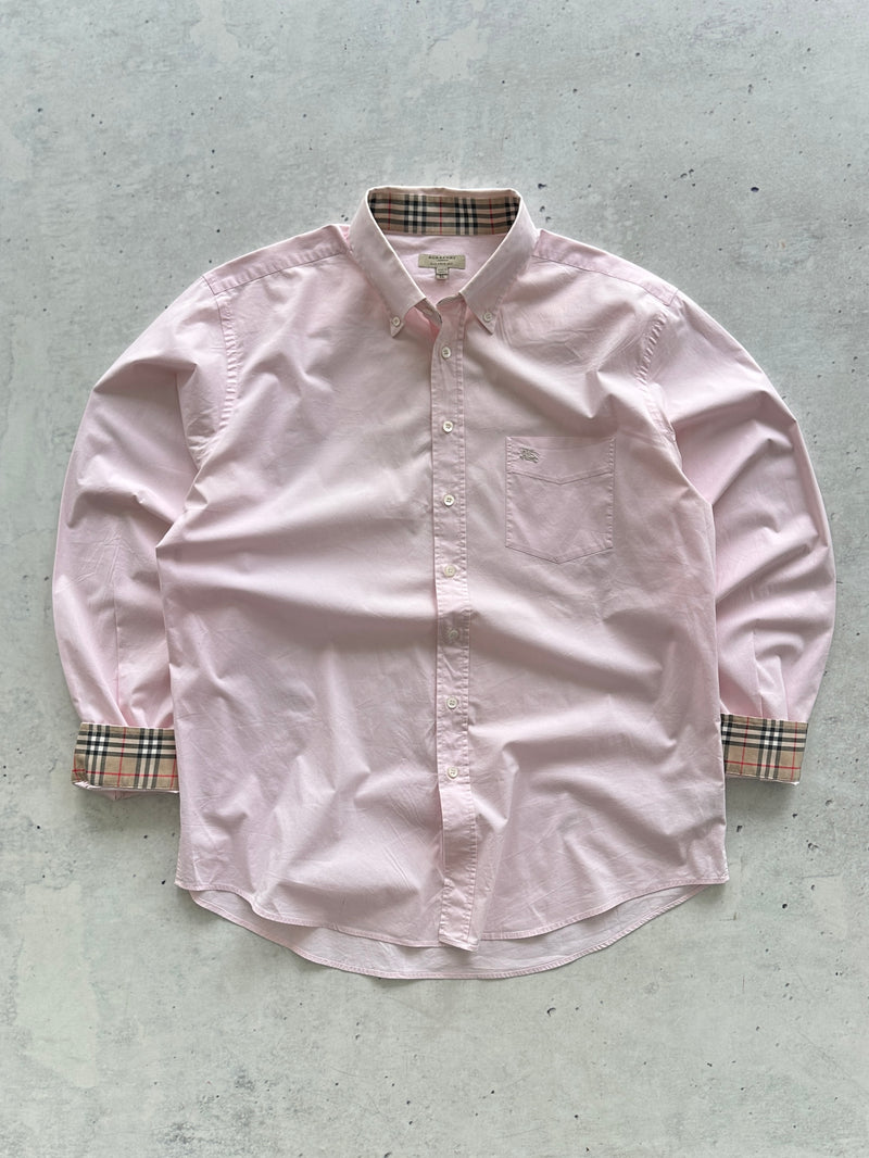 00's Burberry Nova Check Shirt (XL)