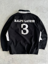 Ralph Lauren Heavyweight Spell Out Rugby Shirt (XXL)