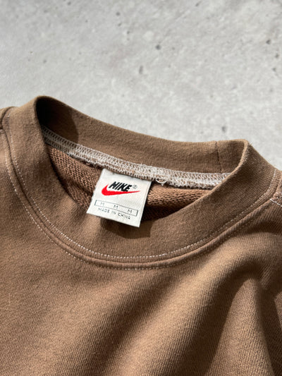 90's Nike swoosh crewneck sweatshirt (S)