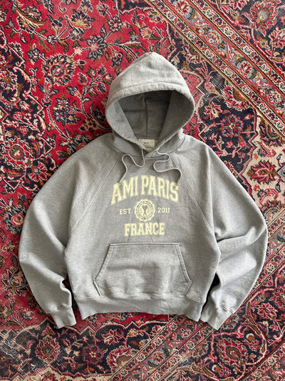 Ami Paris Heavyweight Pullover Hoodie (M)