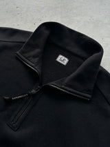 CP Company Lens Heavyweight 1/4 Zip Sweatshirt (L)