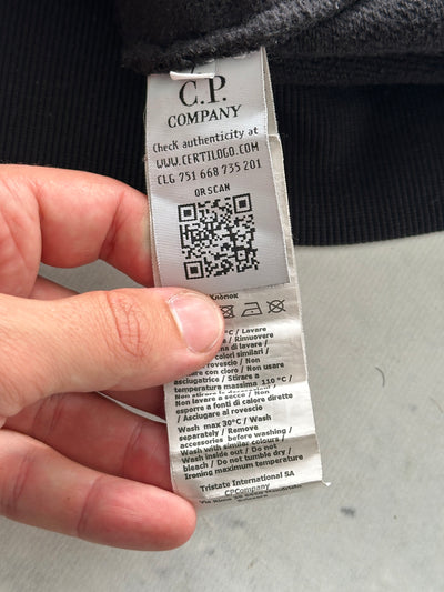 CP Company Lens Heavyweight 1/4 Zip Sweatshirt (L)