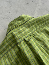 90's Burberry Checked Long Sleeve Flannel Shirt (XL)