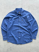 00's Armani Jeans Checked Long Sleeve Shirt (L)