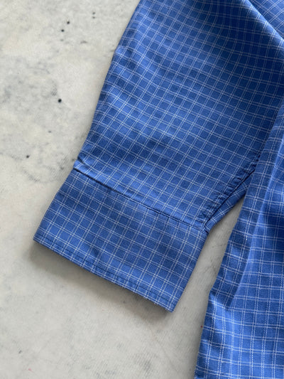 00's Armani Jeans Checked Long Sleeve Shirt (L)