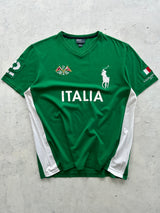 Ralph Lauren Big Logo Italy V Neck T Shirt (XL)