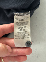 00's Burberry Nova Check Polo Shirt (L)