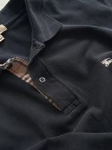 00's Burberry Nova Check Polo Shirt (L)