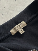 00's Burberry Nova Check Polo Shirt (L)