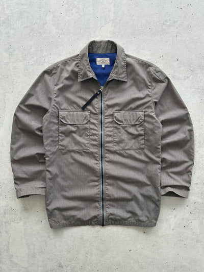 90's Armani Jeans Zip Up Overshirt (M)