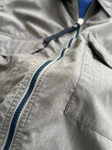 90's Armani Jeans Zip Up Overshirt (M)