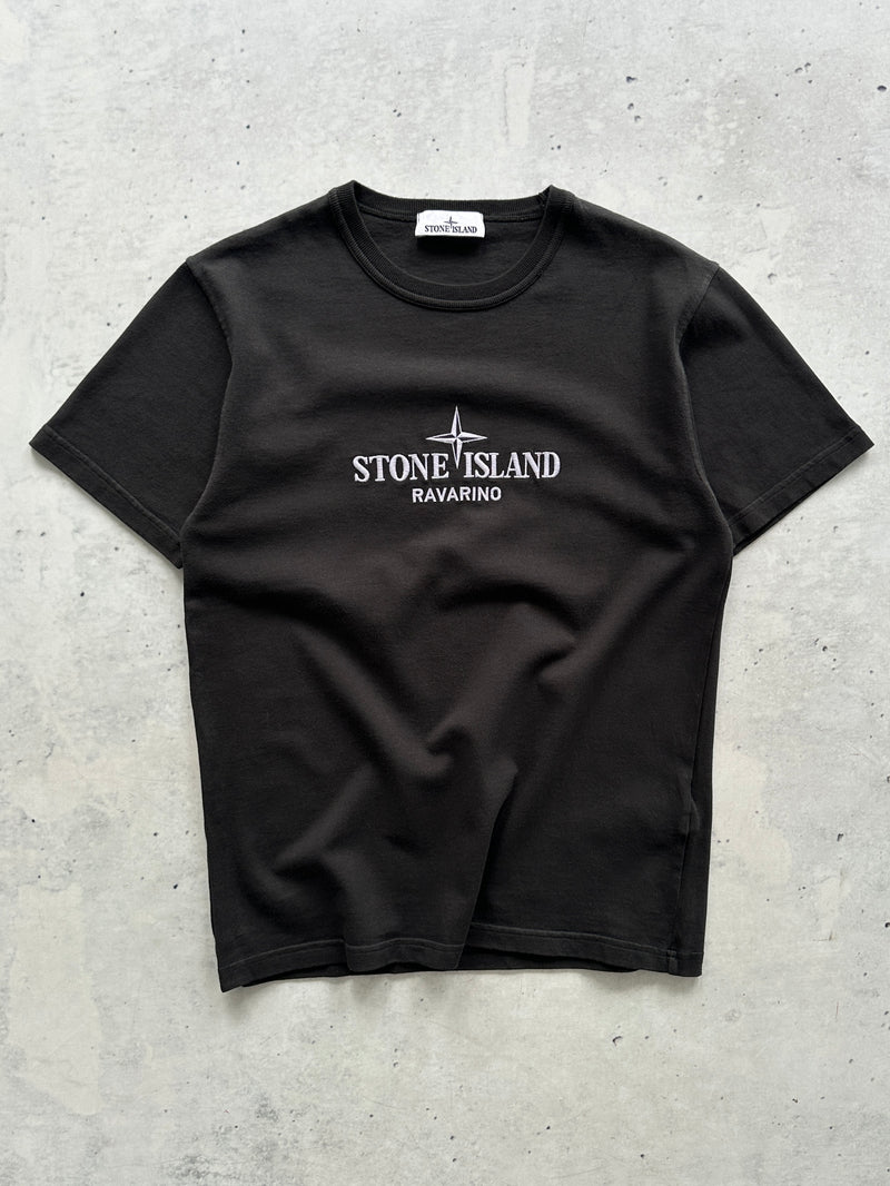 Stone Island Ravarino Embroidered Heavyweight T Shirt (M)
