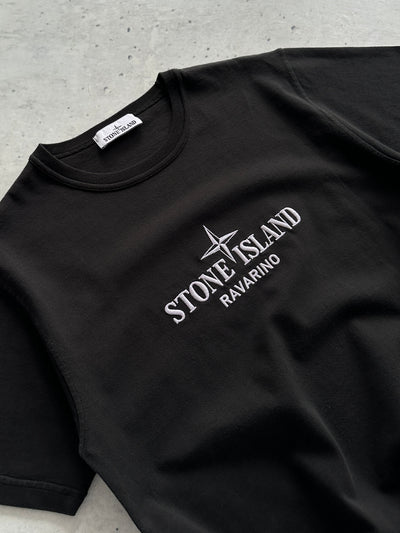 Stone Island Ravarino Embroidered Heavyweight T Shirt (M)