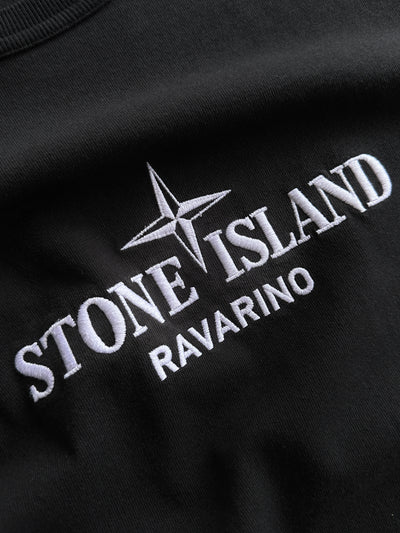 Stone Island Ravarino Embroidered Heavyweight T Shirt (M)
