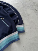 00's YSL Embroidered Logo Zip Up Track Jacket (L)