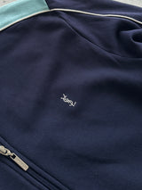 00's YSL Embroidered Logo Zip Up Track Jacket (L)