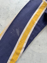 90's Ralph Lauren Vertical Stripe Heavyweight Rugby Shirt (L)
