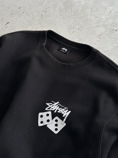Stussy Dice Heavyweight Crewneck Sweatshirt (M)