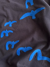 Evisu Appliqué Gull Wing Long Sleeve T Shirt (M)