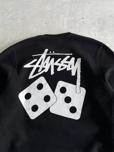 Stussy Dice Heavyweight Crewneck Sweatshirt (M)