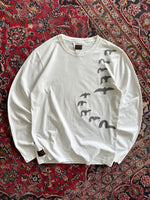 Evisu Appliqué Gull Wing long Sleeve T Shirt (M)