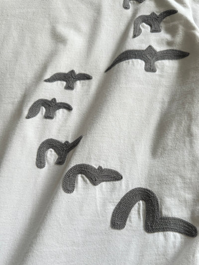 Evisu Appliqué Gull Wing long Sleeve T Shirt (M)