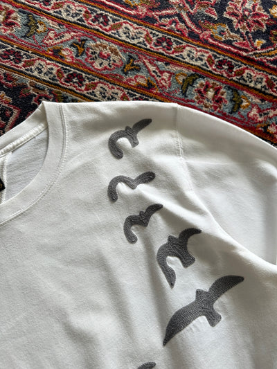 Evisu Appliqué Gull Wing long Sleeve T Shirt (M)