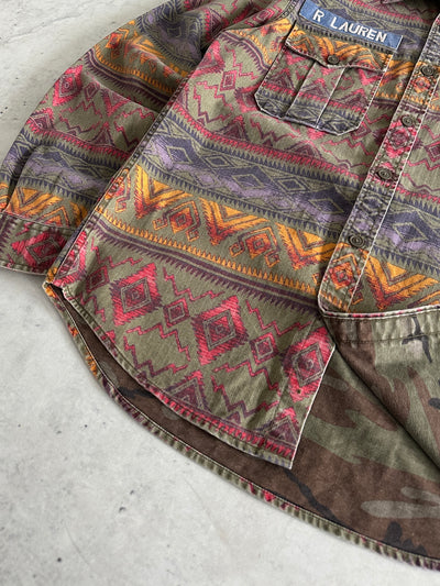 Ralph Lauren Denim & Supply Southwestern Aztec Overshirt (M)