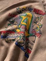 1990 A's vs Reds crewneck sweatshirt (L)