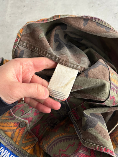 Ralph Lauren Denim & Supply Southwestern Aztec Overshirt (M)