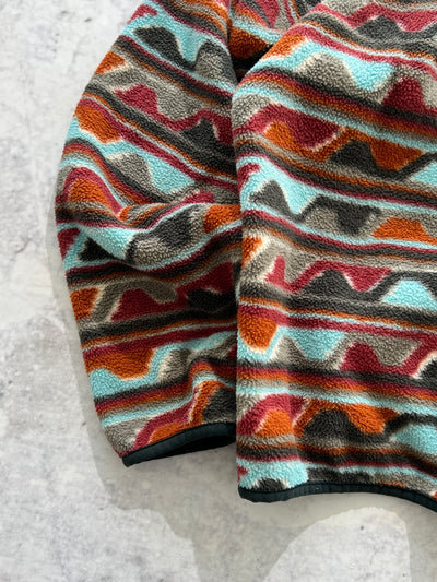 00's Patagonia Synchilla patterned fleece (XL)