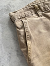 Vintage Carhartt duck canvas carpenter shorts (W38)