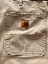 Vintage Carhartt duck canvas carpenter shorts (W38)