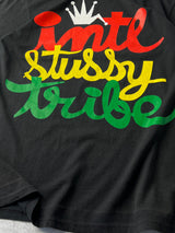 90's Stussy International Tribe Rasta t shirt (M)