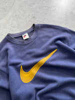 90's Nike swoosh crewneck sweatshirt (S)