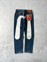 2000 Evisu diacock denim jeans (W30 x L31)