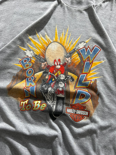 2000 Harley Davidson Born wild t shirt (XXL)