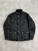 Barbour international quilted zip up jacket (M)