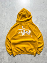 Stussy script heayweight pullover hoodie (M)