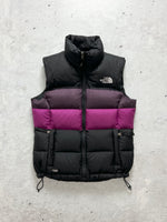 The North Face 700 down fill colour block gilet jacket (Women's XS)