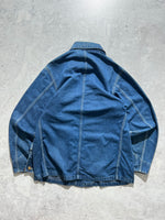 80's Carhartt denim chore work jacket (M)