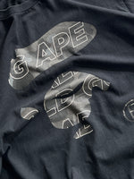 00's BAPE camo head T shirt (L)