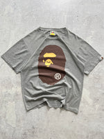 00's BAPE bathing ape head T shirt (L)