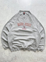 90's Nike centre swoosh Miss State Bulldogs heavyweight sweatshirt (XXL)